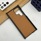 Luxury Premium Fashion Brand Leather Case For Samsung Galaxy