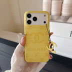 Luxury Chanel iPhone 18 Pro Case – Designer CC Quilted Phone Cover