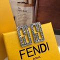Rectangular earrings