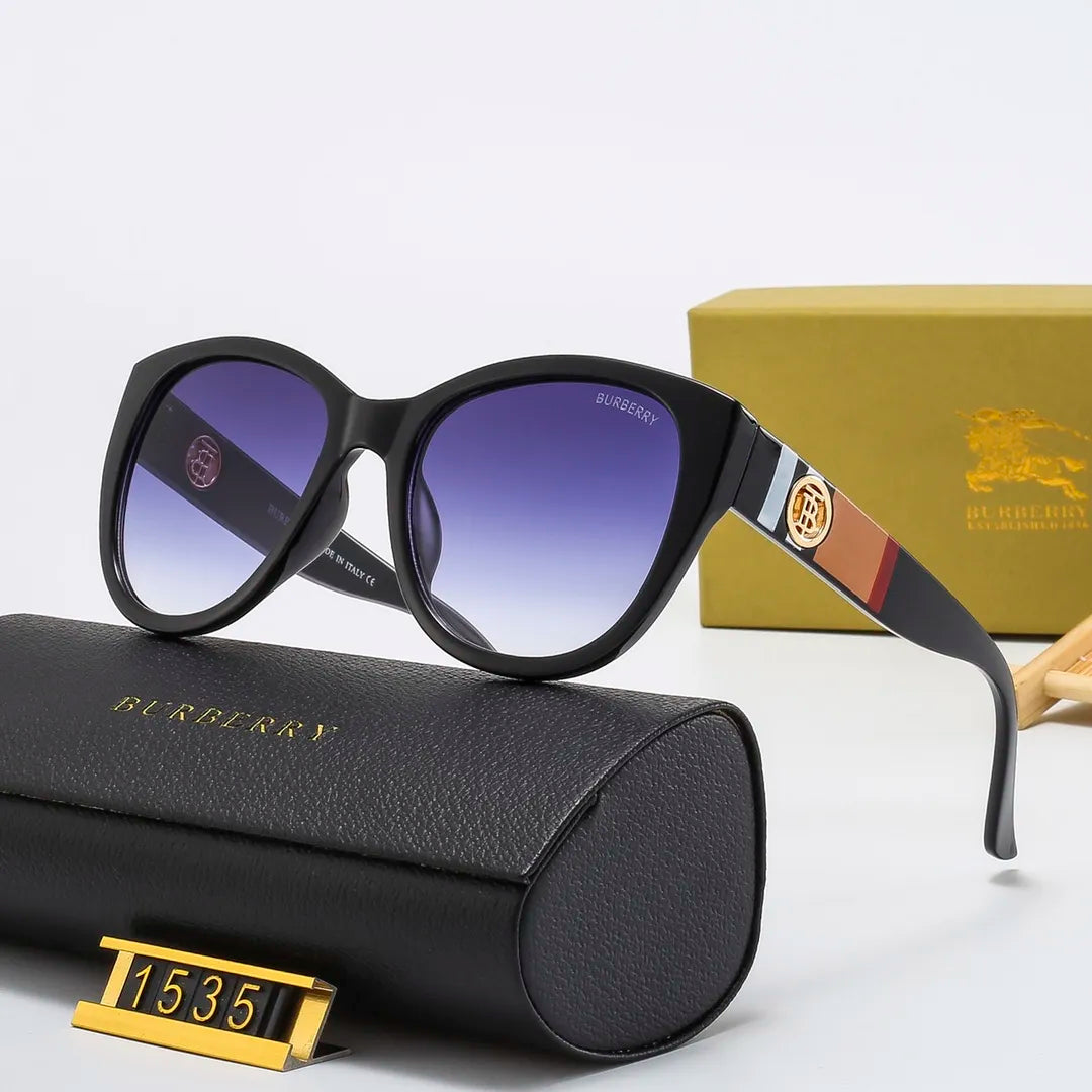 Alexander McQueen Oversized Neutral Check Sunglasses for Unisex – product image 1