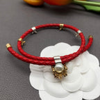 Alexander McQueen Skull Leather Adjustable Bracelet – Luxury Jewelry – product image 11