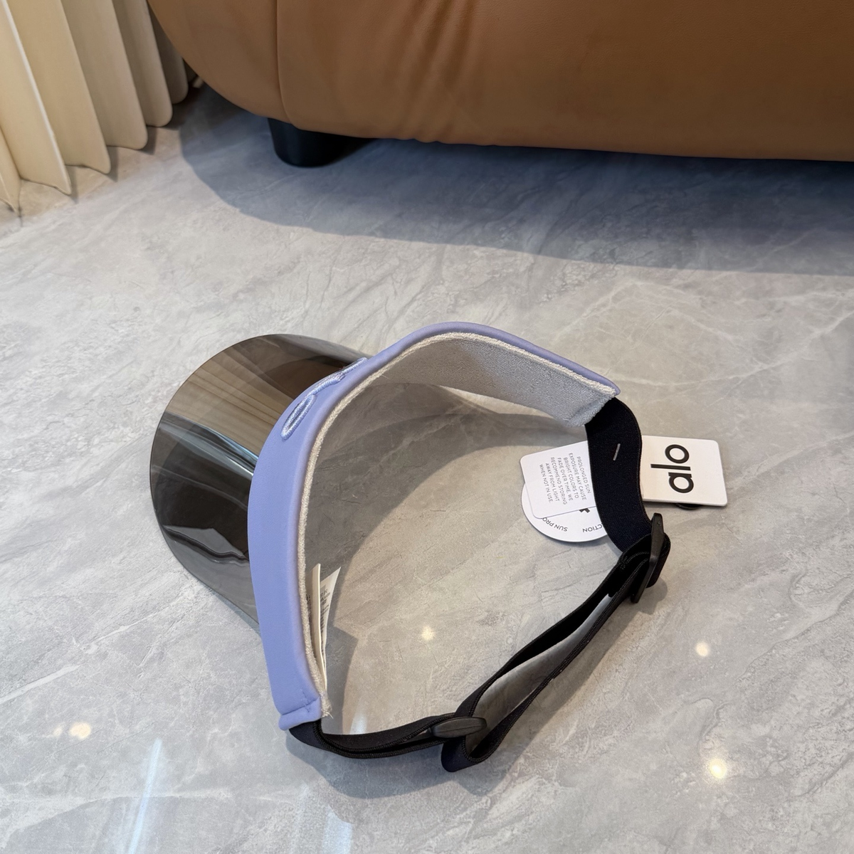 ALO performance visor lavender front
