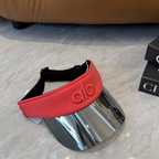 ALO performance visor pink detail