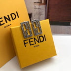 Rectangular earrings