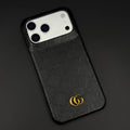Luxury Gucci iPhone 17 Pro Max Case | GG Monogram Leather