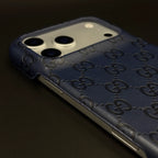 Luxury Gucci iPhone 17 Pro Max Case | GG Monogram Leather