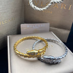 Bulgari Full Crystal Snake Bone Open Bracelet – Luxury Jewelry – product image 8