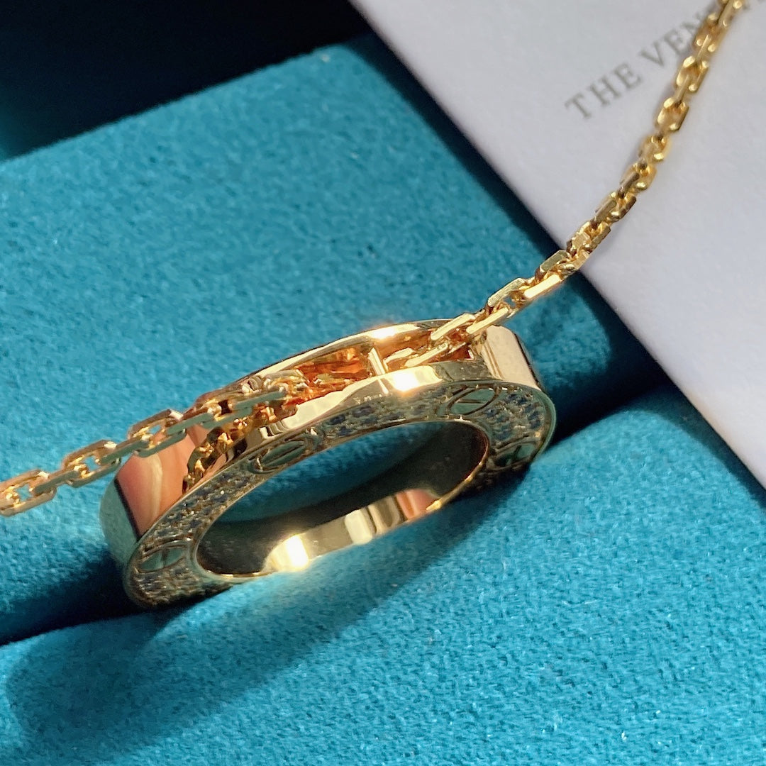 Bulgari LOVE Series Gypsophila Necklace – Luxury Designer Jewelry – product image 12