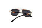 Burberry Aviator Check Double Bridge Square Polarized Sunglasses for Unisex – product image 5