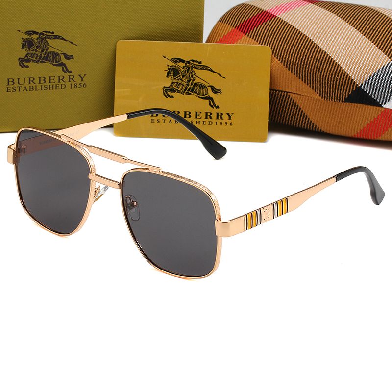 Burberry Aviator Unisex Retro Double Bridge Sunglasses for Unisex – product image 1
