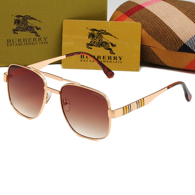 Burberry Aviator Unisex Retro Double Bridge Sunglasses for Unisex – product image 6