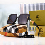 Burberry Check Oversized Square Polarized Sunglasses for Unisex – product image 3