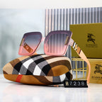 Burberry Check Oversized Square Polarized Sunglasses for Unisex – product image 6
