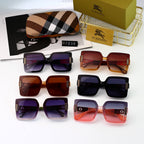 Burberry Check Oversized Square Polarized Sunglasses for Unisex – product image 14