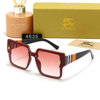 Burberry Check Temple Square Polarized Sunglasses for Unisex – product image 6