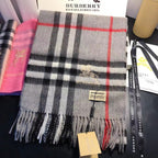 Burberry Classic Check Fringed Cashmere Scarf for Women – product image 63