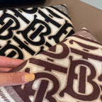Burberry Classic Monogram Letter Cashmere Square Scarf for Women – product image 23