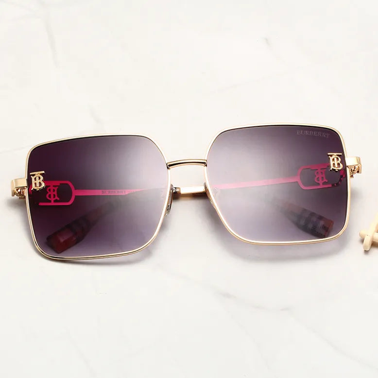 Burberry Oversized Retro Plaid HD Sunglasses for Unisex – product image 11