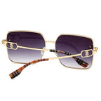 Burberry Oversized Retro Plaid HD Sunglasses for Unisex – product image 13