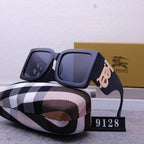 Burberry Oversized Retro Plaid Large Frame Sunglasses for Unisex – product image 4