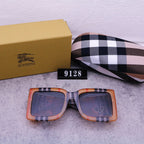 Burberry Oversized Retro Plaid Large Frame Sunglasses for Unisex – product image 14