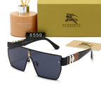 Burberry Oversized Unisex Polarized Check Frame Sunglasses for Unisex – product image 2