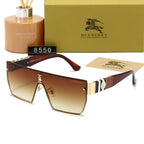 Burberry Oversized Unisex Polarized Check Frame Sunglasses for Unisex – product image 5