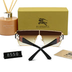 Burberry Oversized Unisex Polarized Check Frame Sunglasses for Unisex – product image 13