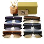 Burberry Oversized Unisex Polarized Check Frame Sunglasses for Unisex – product image 14