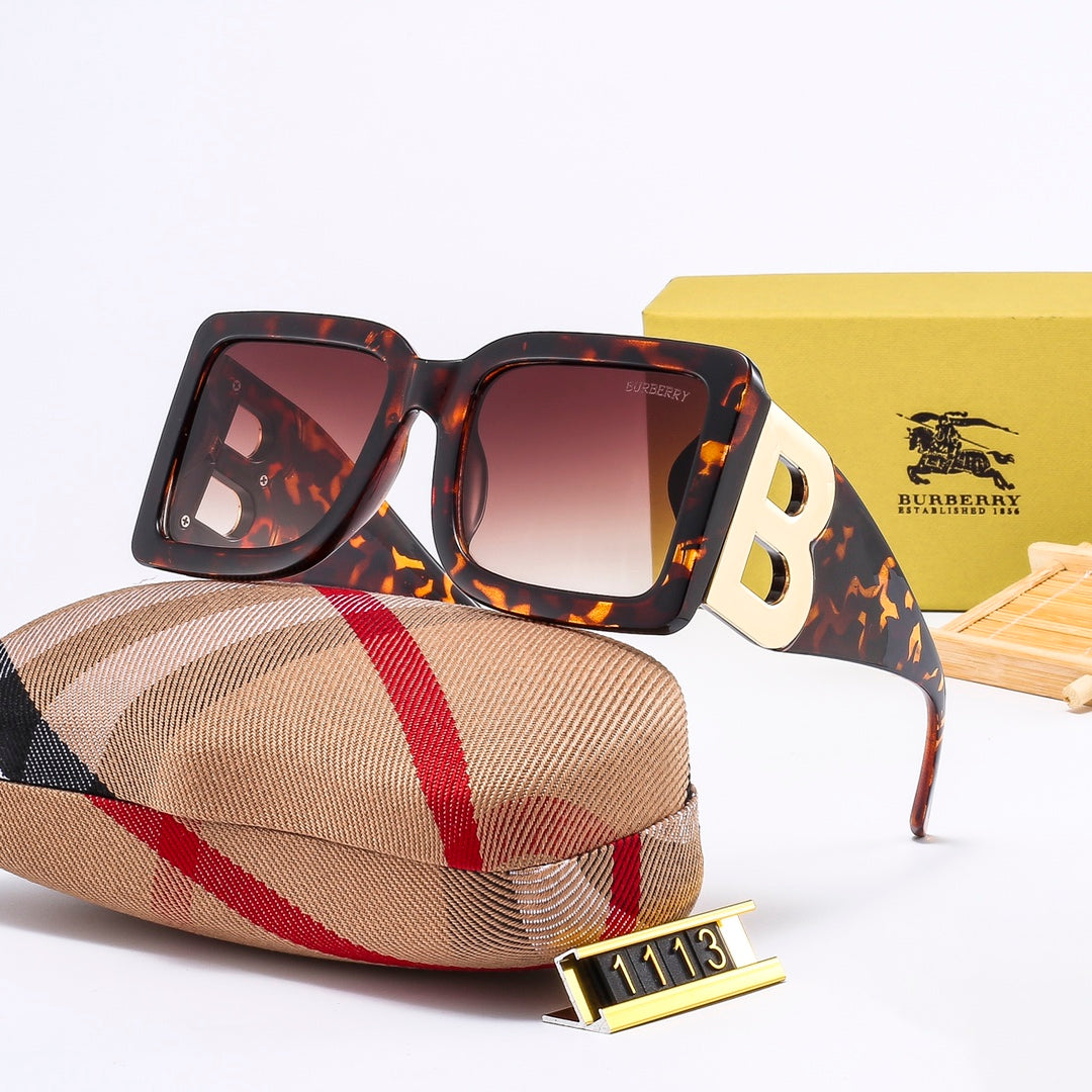 Burberry Round B Oversized Square Polarized Sunglasses for Unisex – product image 3