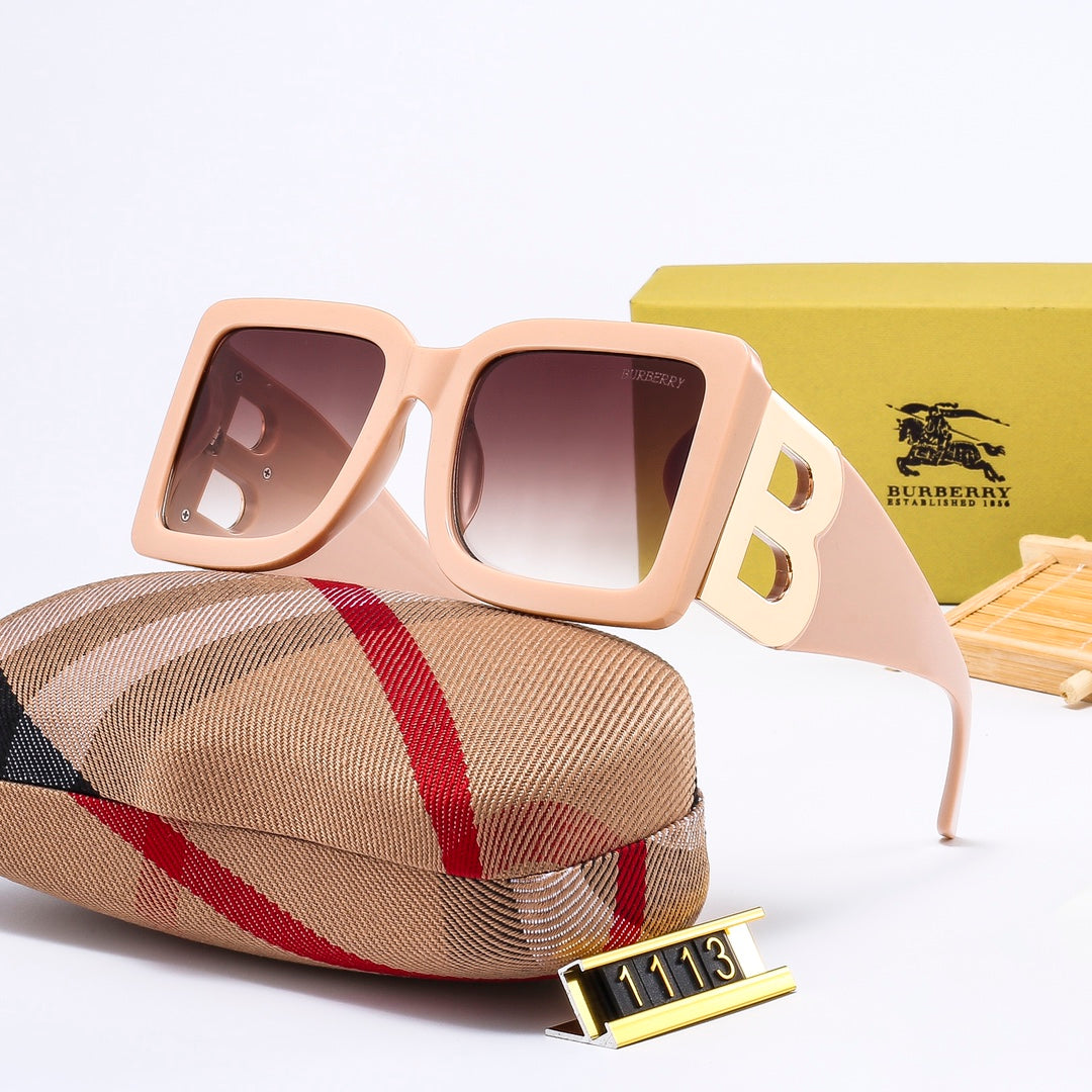 Burberry Round B Oversized Square Polarized Sunglasses for Unisex – product image 5