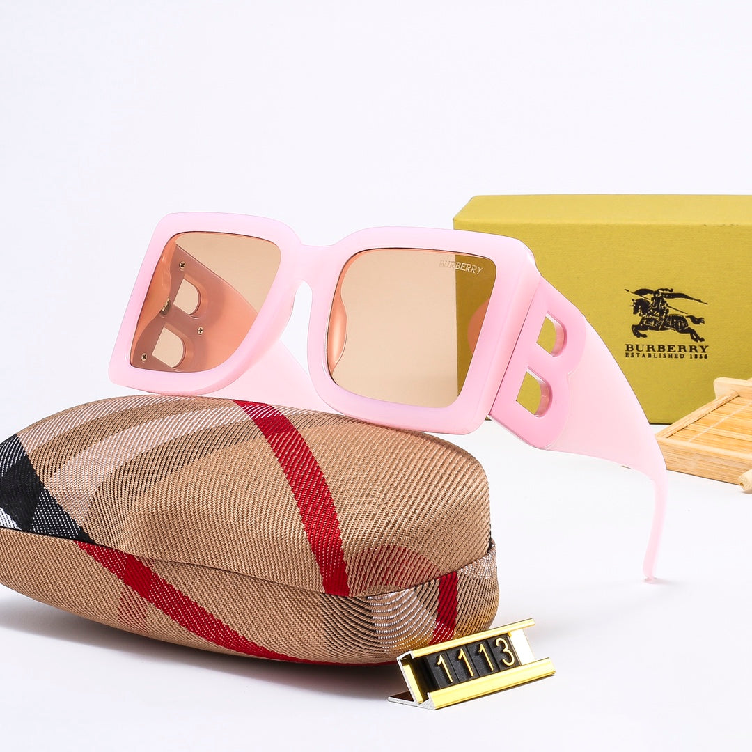 Burberry Round B Oversized Square Polarized Sunglasses for Unisex – product image 8