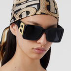 Burberry Round B Oversized Square Polarized Sunglasses for Unisex – product image 15