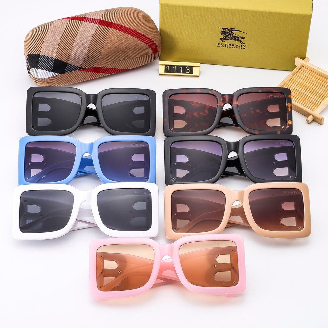 Burberry Round B Oversized Square Polarized Sunglasses for Unisex – product image 16
