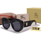 Burberry Round Checkered Sunglasses for Unisex – product image 2