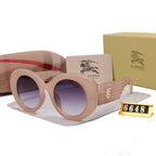 Burberry Round Checkered Sunglasses for Unisex – product image 5