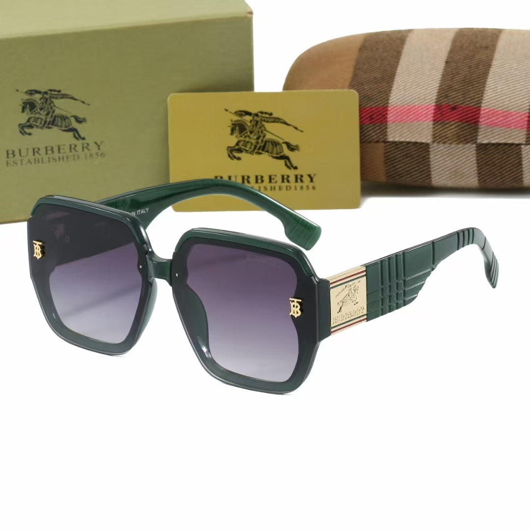 Burberry Vintage Check Square Polarized Sunglasses for Unisex – product image 5