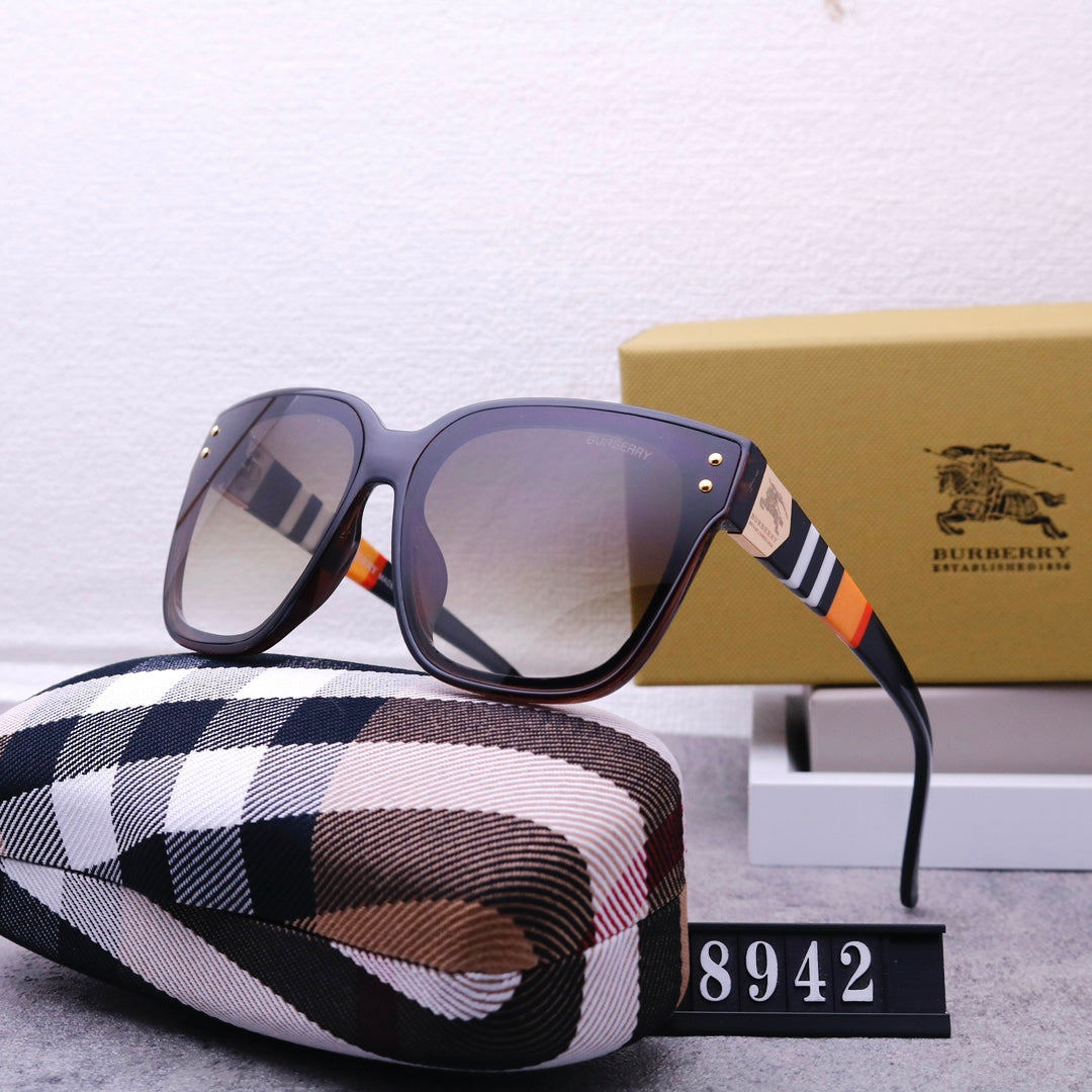 Burberry Vintage Square Plaid Sunglasses for Unisex – product image 1