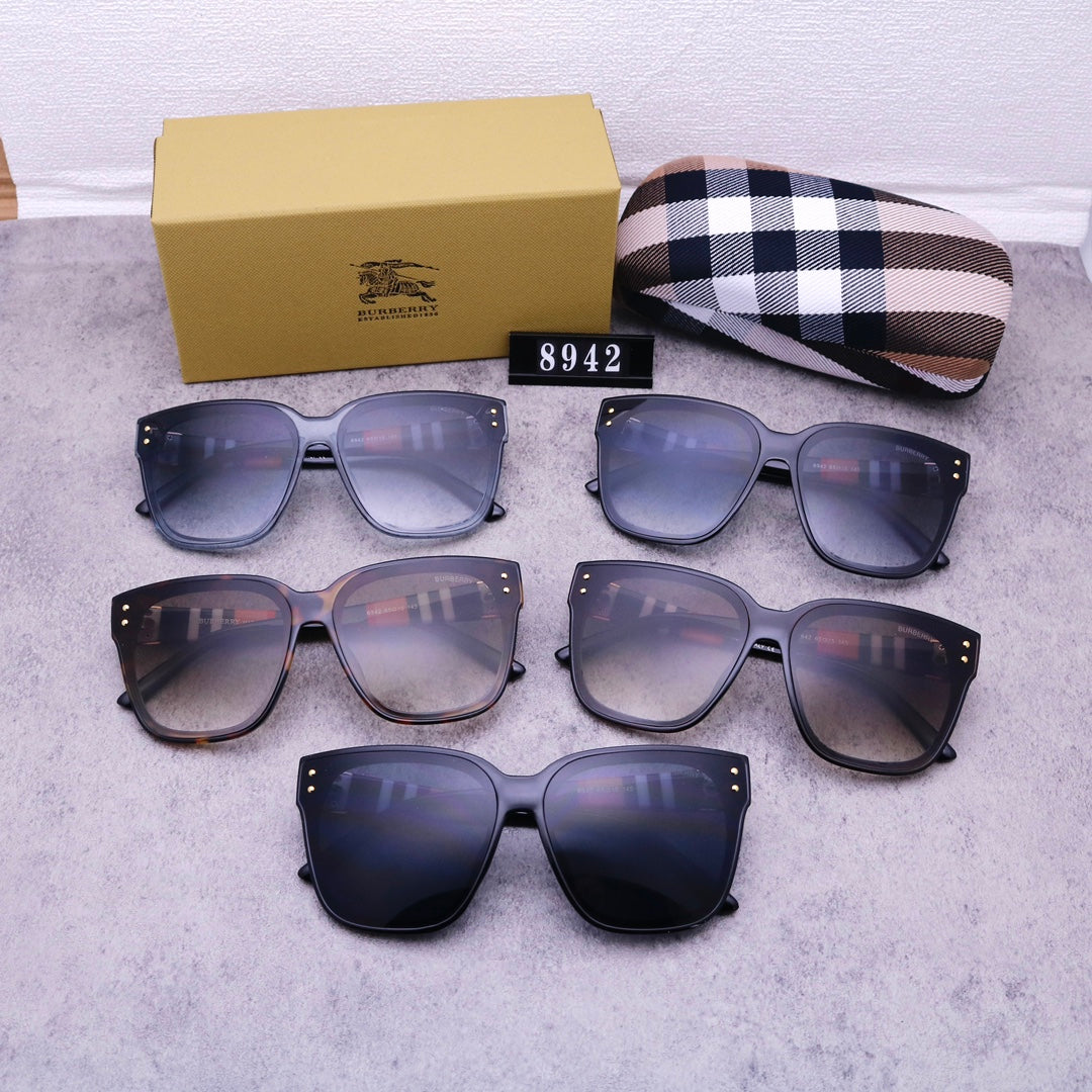 Burberry Vintage Square Plaid Sunglasses for Unisex – product image 14