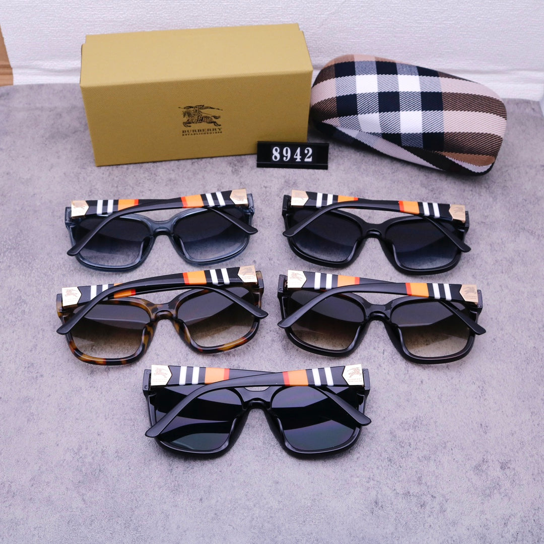 Burberry Vintage Square Plaid Sunglasses for Unisex – product image 15