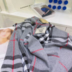 Burberry Wool Classic Plaid Tassel Unisex Scarf – product image 30