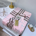 Burberry Wool Classic Plaid Tassel Unisex Scarf – product image 39