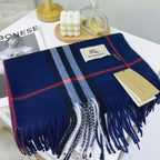 Burberry Wool Classic Plaid Tassel Unisex Scarf – product image 4