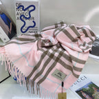 Burberry Wool Classic Plaid Tassel Unisex Scarf – product image 40