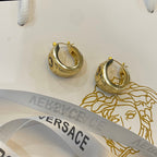 Statement Circle Drop Earrings