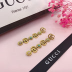 Retro flower earrings