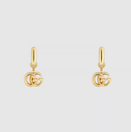 Double G Drop Hoop Earrings