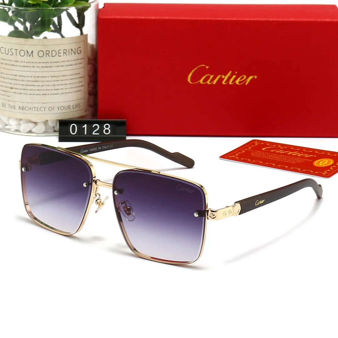 Cartier Aviator Double Bridge Polarized HD Sunglasses for Unisex – product image 3