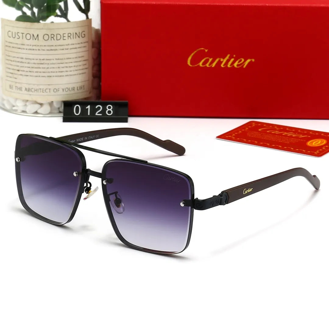 Cartier Aviator Double Bridge Polarized HD Sunglasses for Unisex – product image 4