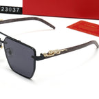 Cartier Aviator Double Bridge Rectangular Polarized Sunglasses for Unisex – product image 16